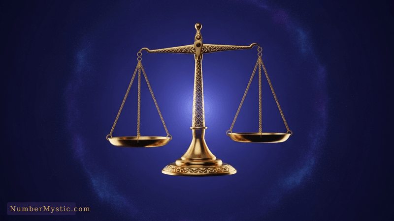 Mystical golden imagery representing life path number 2 energy