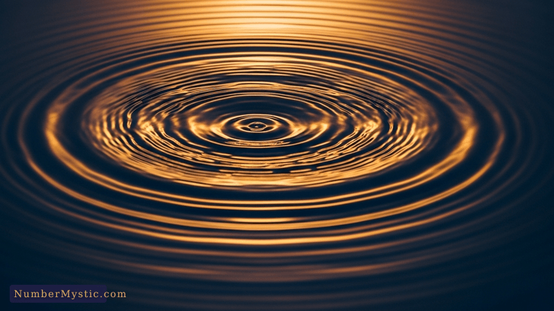 Luminous golden heart representing soul urge number energy
